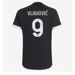 Juventus Dusan Vlahovic #9 Replika Tredjetrøje 2023-24 Kortærmet